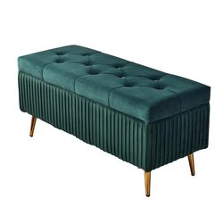 Clothing store sofa stool, fitting room storage rectangular storage stool, cloakroom long shoe changing stool bench