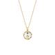 Amber Loli Letter Necklace Women's Style Clavicle Chain