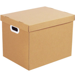 Kraft Paper Carton, Paper Box, Financial Accounting Archive Document, Large Box, Storage Box, Book Folding Carton, Gift Box