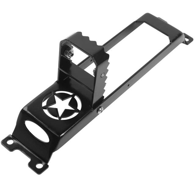 适用北京BJ40改装件车门脚踏板折叠式北汽bj40车顶马镫辅助梯配件