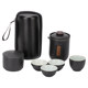 Porcelain Circle Jiuxian Portable Travel Tea Set