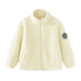 Camel girl fleece boy coat