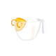 Rice washing and rice washing artifact washing fruit washing basin drain basket