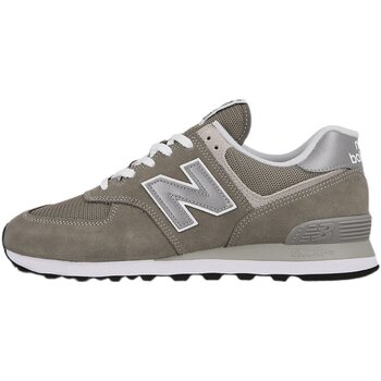 New Balance/NB ເກີບຜູ້ຊາຍແລະແມ່ຍິງຄລາສສິກ retro ເກີບກິລາແລ່ນ Yuanzu ສີຂີ້ເຖົ່າ ML574EVG/LGI