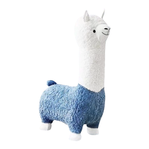 Guidian Alpaca Seat Living Room Ornaments Cartoon Childrens Stool Light Luxury Animal Shoe Changing Stool Internet Celebrity Sofa Leisure Stool