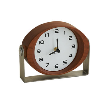 Original design cherry wood clock ornament