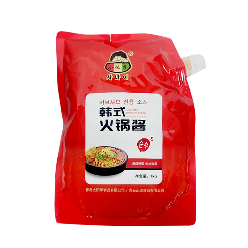 Korean boy Korean hot pot sauce 1kg/bag Korean hot pot base fish cake skewers kimchi pot oden ingredients