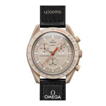 Second-hand brand new unused swatch omega joint jupiter men's watch quartz watch gift