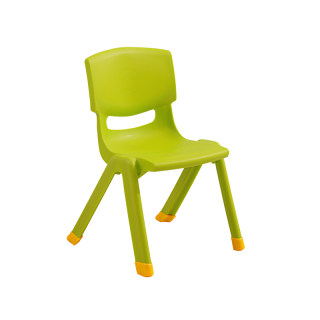 Kindergarten thickened backrest chair integrated molding
