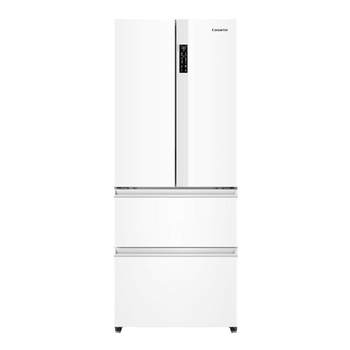 Trade-in subsidy casarte languang 418l white ultra-thin zero-embedded french multi-door household refrigerator