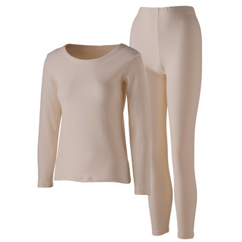 Warm but not stuffy wool acrylic lyocell thermal underwear