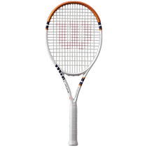 (Travailleurs indépendants) Wilson Wilson Fnet Carbone Professionnel Tennis Racket Clash Carbone Fiber Small White Bat Female