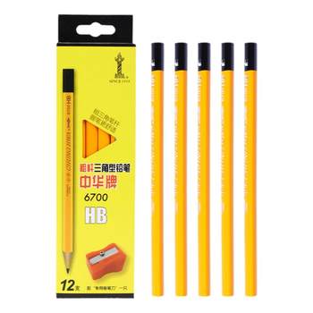 Chinese three-edge beginner's thick rod children's calligraphy pencil