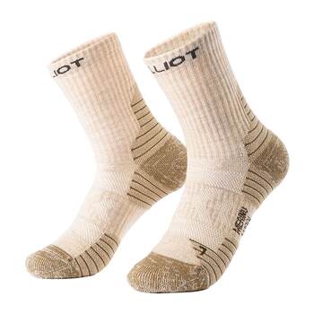 Pelliot ຍ່າງປ່າກາງແຈ້ງ merino ຖົງຕີນຂົນສັດ