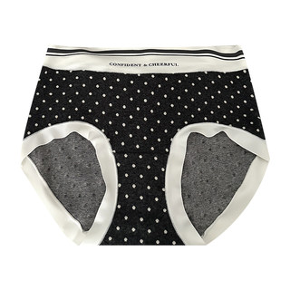 内裤女2025新款纯棉抗菌女士三角裤高腰无痕收腹磨毛短裤包臀波点