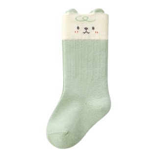 Baby socks 100% cotton baby autumn and winter mid-length socks