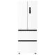 Midea 418 zero-embedded French ultra-thin high-capacity refrigerator