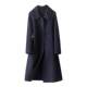 2025 mid-length slim cashmere coat for women