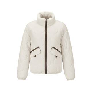 Skechers sports jacket 2025 winter stand collar woven jacket lightweight, soft and comfortable, insulated, water-repellent and windproof