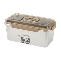Ward Baihui thickened 304 stainless steel crisper large capacity food grade sealed box with lid for refrigerator