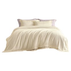 Luolai Home Textile Set 100-Count Tencel Austrian Imported Cooling Class a Duvet Cover 1.8m Bed High-End Four-Piece Set