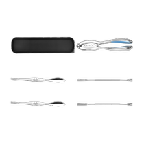 Guangyi eight-piece crab eating tool crab removal tool hairy crab stainless steel crab needle peeling crab claws crab knife tool