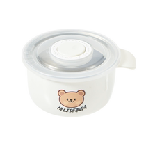 Takeaway fruit box 304 stainless steel childrens rice bowl portable baby food box portable baby snack box 2018