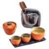 Jiangsu Travel Tea Set Quick Cup One Pot Three Cups