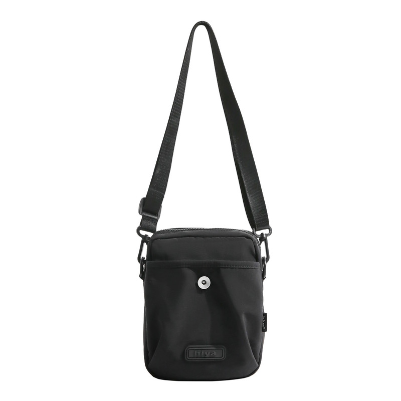 Lightweight small bag women's canvas 2026 new outdoor sports single shoulder small satchel bag casual versatile crossbody mobile phone bag
