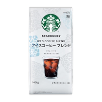 (Imported) Starbucks Summer Iced Coffee Series Huaxie Qingfeng Black Coffee Ground Coffee Powder 140g Bag