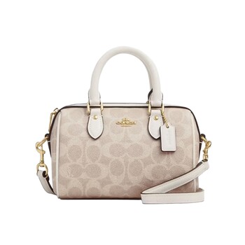 Coach official outlet women's rowan presbyopic boston bucket bag shoulder crossbody handbag cw329