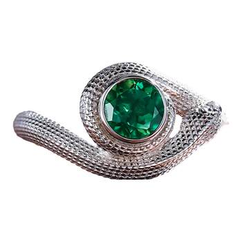 925 silver antique classic snake ring design for women