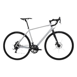 迪卡侬RC120 公路自行车碟刹碳纤前叉变速公路车男女骑行车OVB1