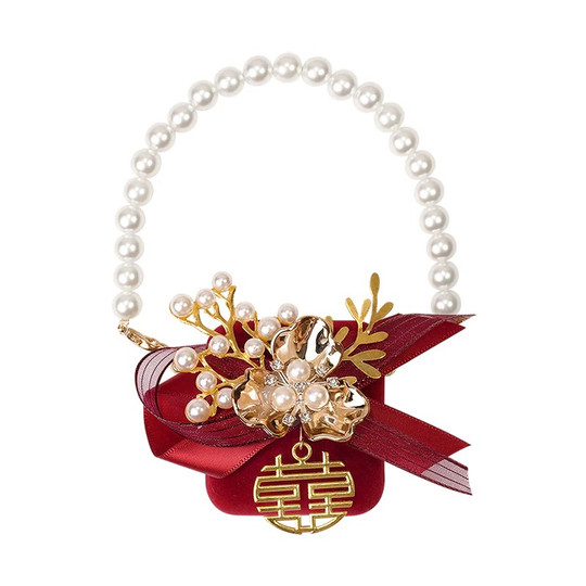 Ring box for dog wedding, ring bag for dog