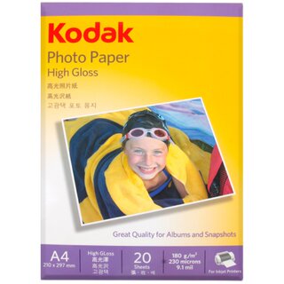 Kodak photo paper inkjet printing 5 inches 6 inches photo paper