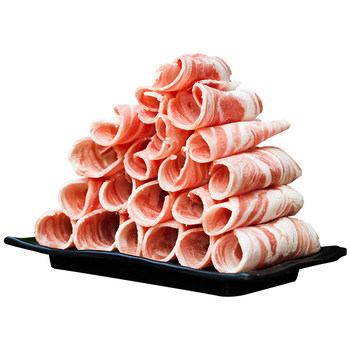 Lamb rolls 500g fresh raw lamb slices