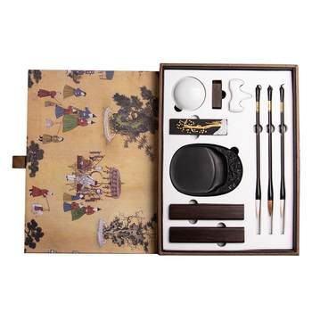 Shanlianhu pen study four treasures set beginner's copybook