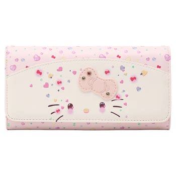 Hellokiity 50th anniversary silicone coin wallet