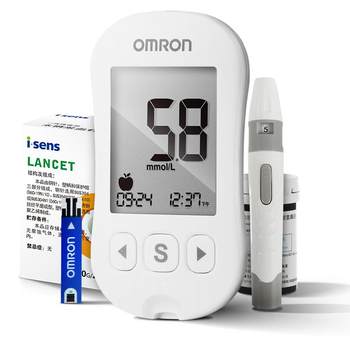 Omron 631a blood glucose meter quickly outputs value without coding