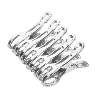 Stainless steel strong windproof clothespin