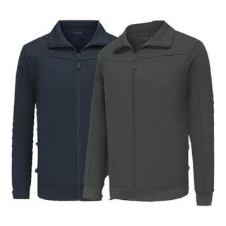 Langarm-fitnessanzug, körpertrainingsanzug, herrenjacke