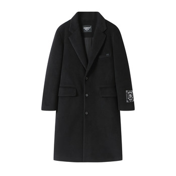 Dangerouspeople Joker Xue Dsp Classic Lapel Long Woolen Coat Trendy Brand Versatile Fashion Jacket