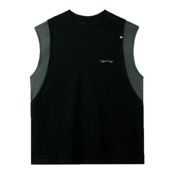 Bjhg american sleeveless vest men's contrasting waistcoat