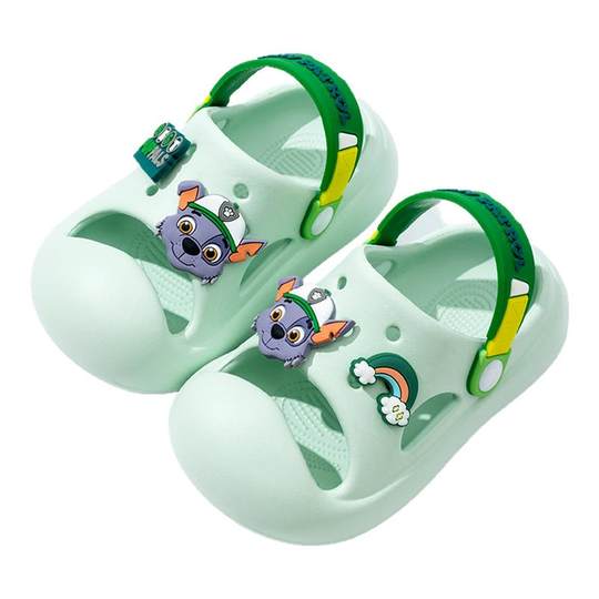 Sandalias originales para niños con dibujos animados de Paw Patrol, un zapato, dos usos