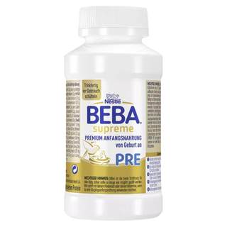 【现货秒发】雀巢BEBA至尊水奶液态奶200ml*12 瓶  原箱顺丰冷链