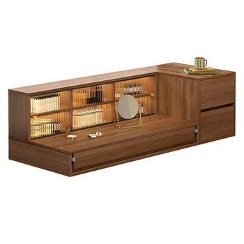Middle-aged bay window desk retractable 2025 new model