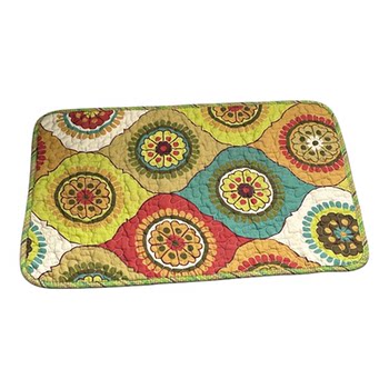 Fabric floor mats pure cotton water-absorbent anti-slip pet multi-purpose mat