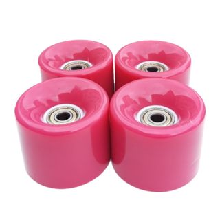 专业滑板轮子双翘刷街轮减震静音软轮大鱼板代步轮四轮滑板公路轮