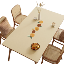 New light luxury and high-end silicone tablecloth no-wash oil-proof waterproof anti-scalding coffee table table mat table protection pad
