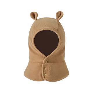 Nido bear baby hat, neck scarf, integrated windproof ear protection